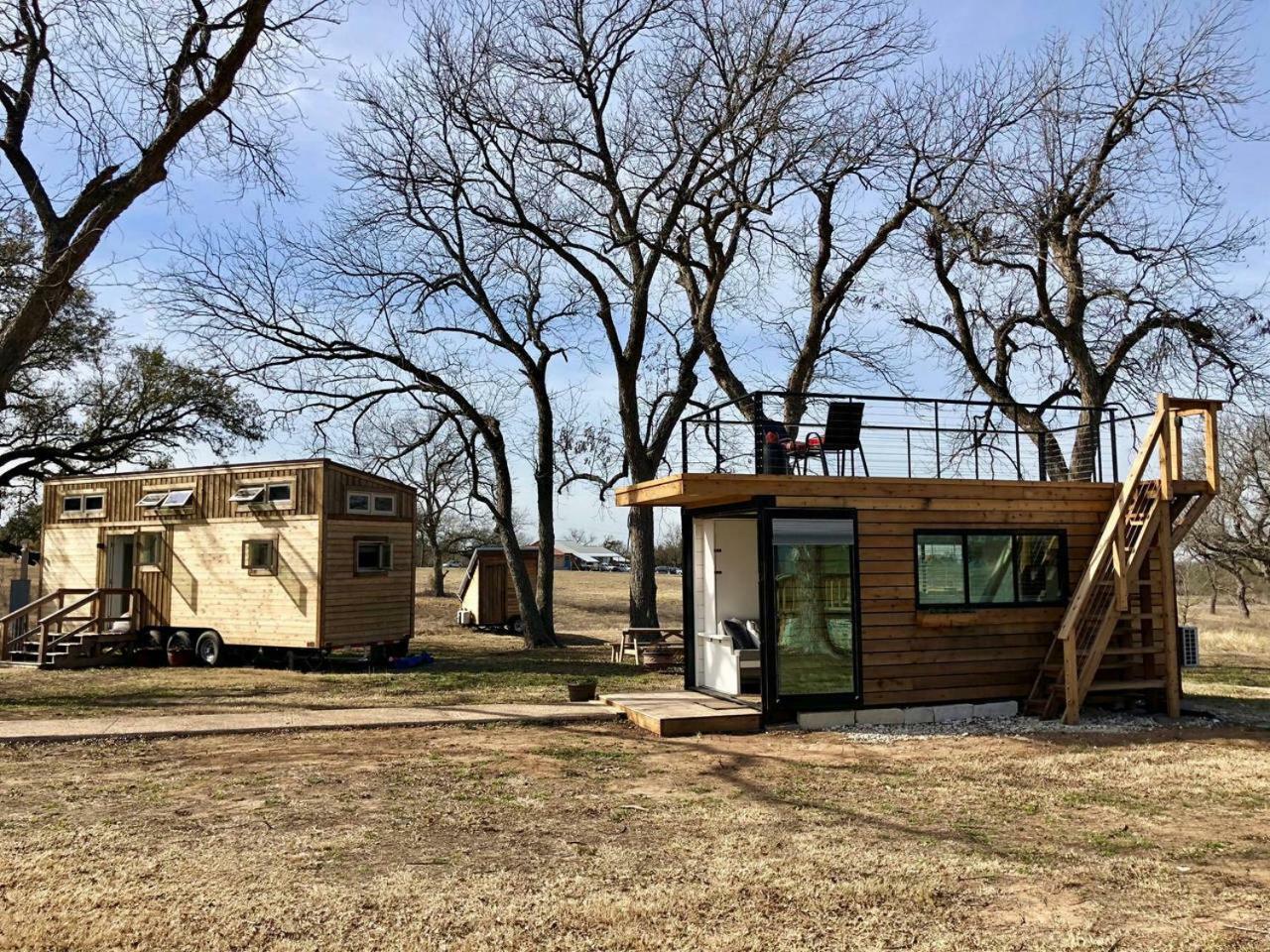 Montana Escape Elegant Tiny House In Waco Near Magnolia Villa Kültér fotó